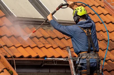 Démoussage et hydrofuge de toiture à Flêtre
